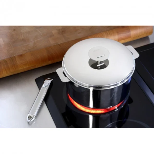 Casserole Casteline Ø 14 cm Manche Amovible Inox Cristel des prix incroyables 5