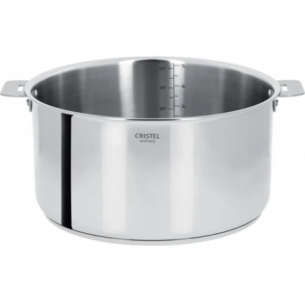 Casserole Casteline Ø 14 cm Manche Amovible Inox Cristel des prix incroyables 1