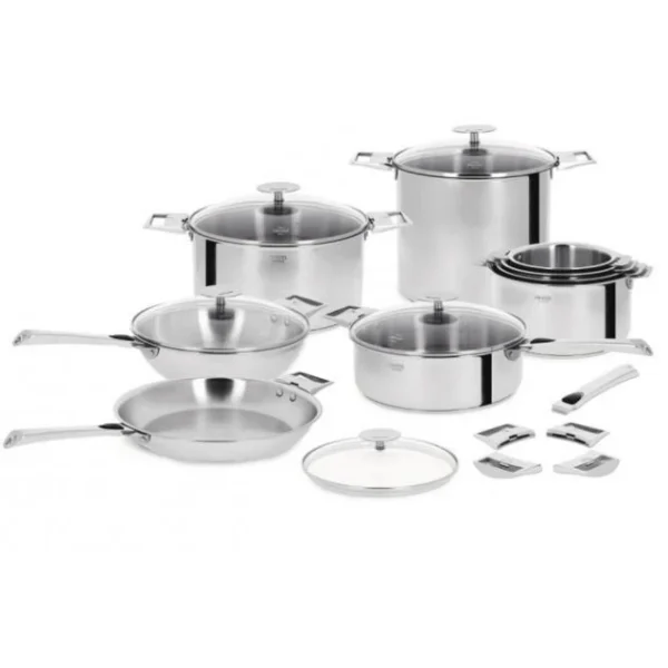 Casserole Casteline Ø 16 cm Manche Amovible Inox Cristel Réductions 3