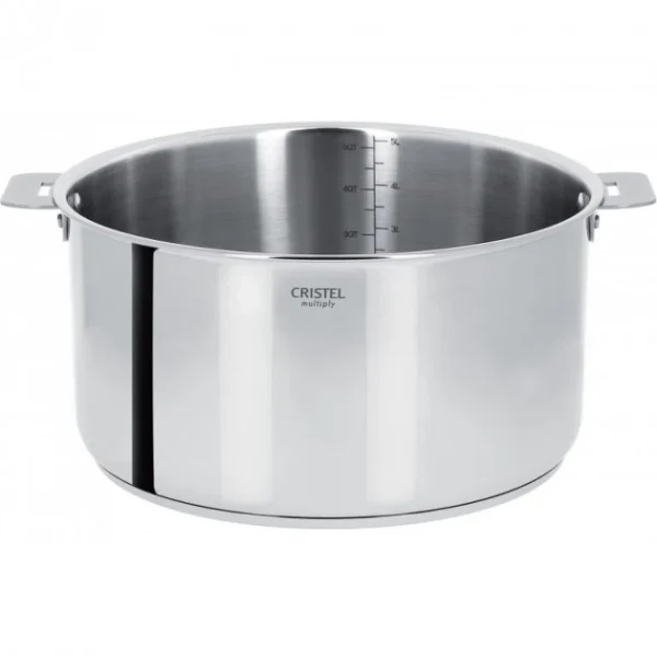 Casserole Casteline Ø 20 cm Manche Amovible Inox Cristel REMISE 1