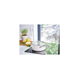 Protections acheteurs Casserole Émaillée 18cm Crème KitchenAid 7
