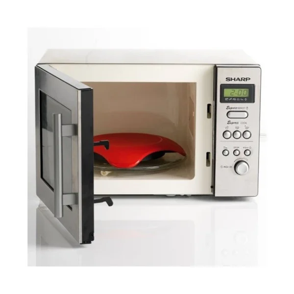 boutiqued pas cher Mastrad Chauffe-plat Au Micro-ondes Magma Noir 4