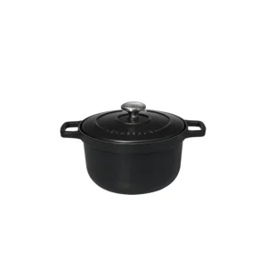 achat pas cher Cocotte à Riz en Fonte 16 cm Noir Mat Chasseur 9