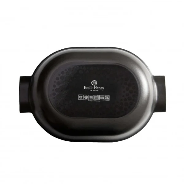 styles dernier cri Cocotte en Céramique Ovale 4,5 L Ardoise Delight Emile Henry 4