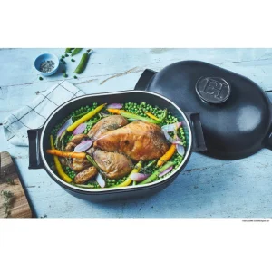 styles dernier cri Cocotte en Céramique Ovale 4,5 L Ardoise Delight Emile Henry 16