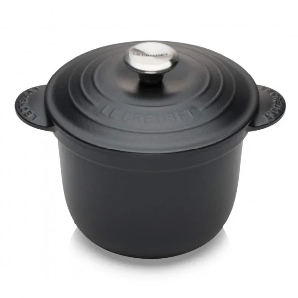 boutique pas cher Cocotte en Fonte Every 18 cm Noir Mat Le Creuset 3
