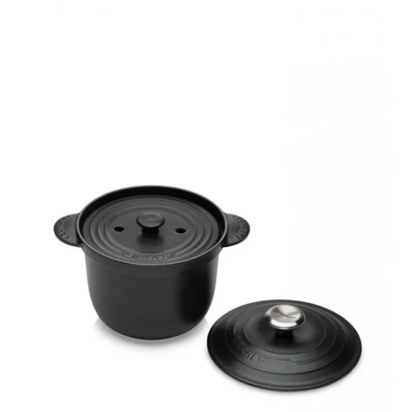 boutique pas cher Cocotte en Fonte Every 18 cm Noir Mat Le Creuset 4