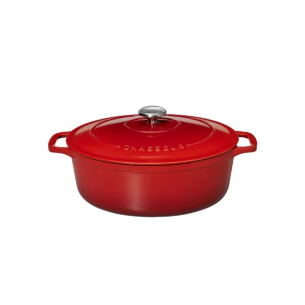 à prix d'occasion Cocotte en Fonte Ovale 25 cm Rubis Chasseur 3