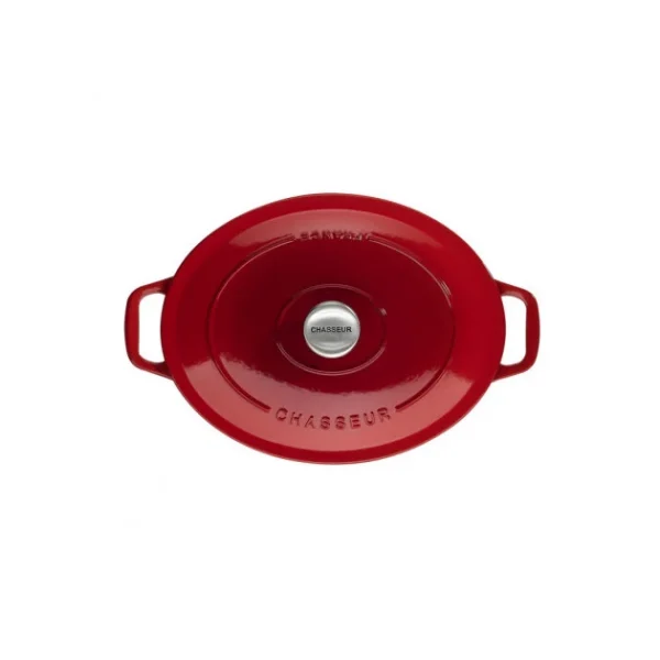 à prix d'occasion Cocotte en Fonte Ovale 25 cm Rubis Chasseur 1