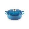 Couleurs variées Cocotte en fonte Ovale 29 cm Marseille Le Creuset Signature 19