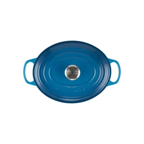 Couleurs variées Cocotte en fonte Ovale 29 cm Marseille Le Creuset Signature 4