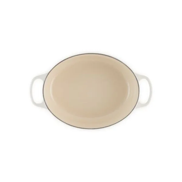 pas cher Cocotte en fonte Ovale 29 cm Meringue Signature Le Creuset 5