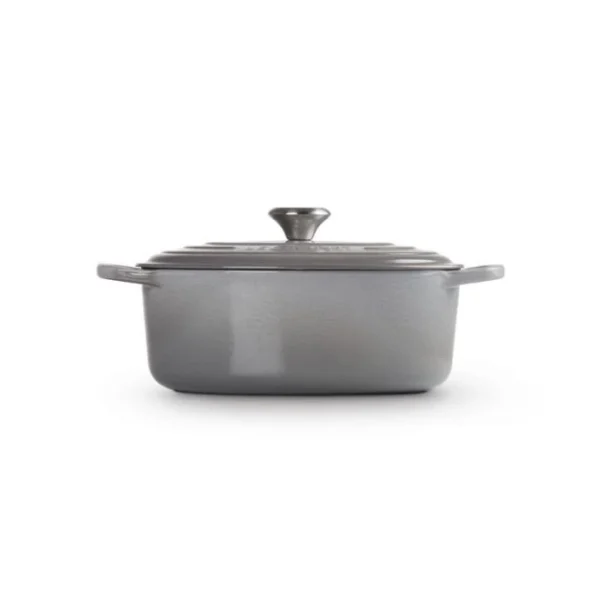 Cocotte en fonte Ovale 29 cm Mist Grey Le Creuset Signature Service Clients Dédié 3