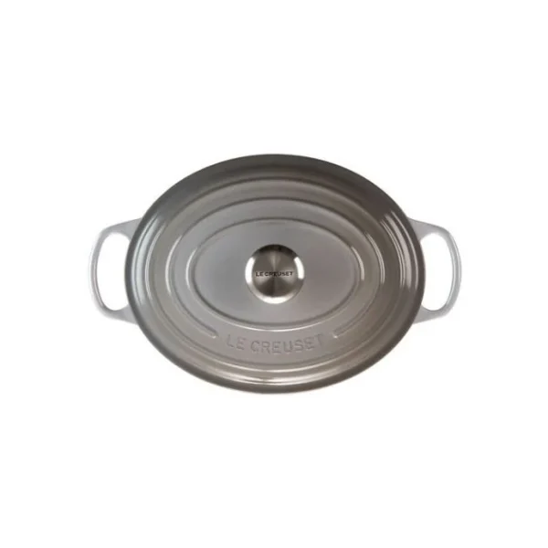 Cocotte en fonte Ovale 29 cm Mist Grey Le Creuset Signature Service Clients Dédié 4