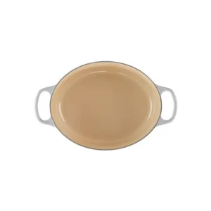 Cocotte en fonte Ovale 29 cm Mist Grey Le Creuset Signature Service Clients Dédié 13