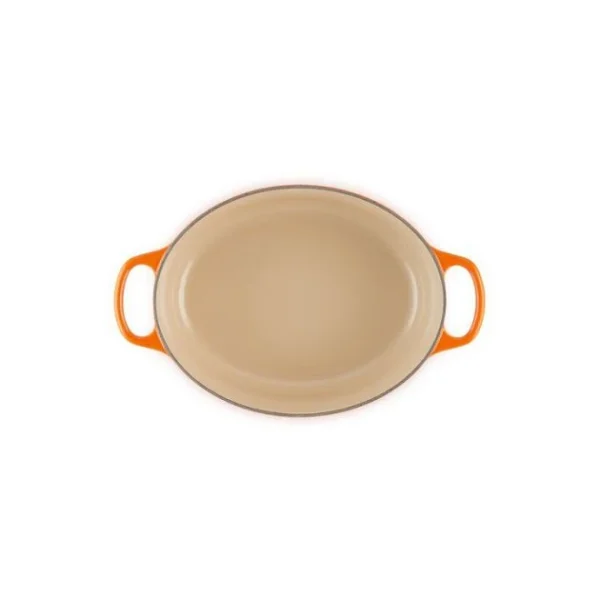 Cocotte en Fonte Ovale 29 cm Volcanique Le Creuset Signature boutique pas cher 5