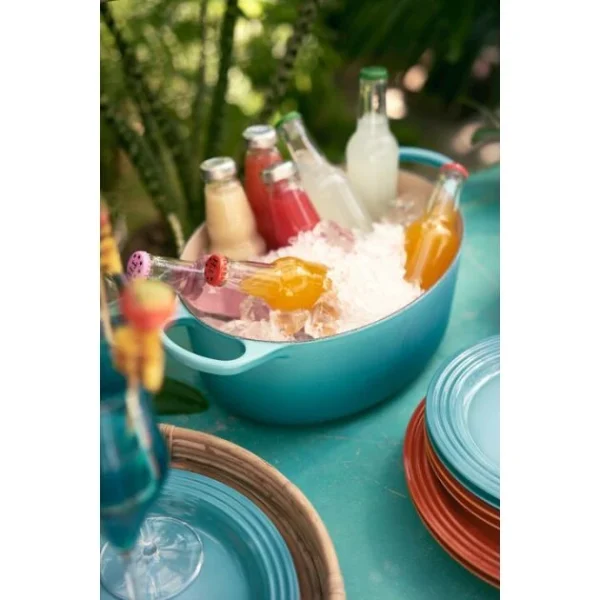 Cocotte En Fonte Ovale 31 Cm Caraïbes Le Creuset Signature soldes pas cher 6