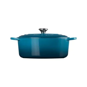 Cocotte en fonte Ovale 31 cm Deep Teal Le Creuset Signature boutique 10
