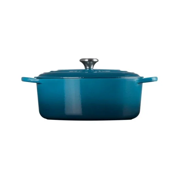 Cocotte en fonte Ovale 31 cm Deep Teal Le Creuset Signature boutique 3