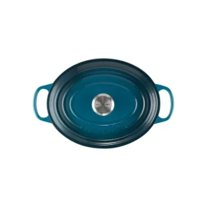 Cocotte en fonte Ovale 31 cm Deep Teal Le Creuset Signature boutique 12