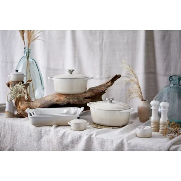 magasin Cocotte En Fonte Ovale 31 Cm Meringue Signature Le Creuset 6