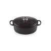 meilleur service Cocotte en Fonte Ovale 31 cm Noir mat Le Creuset Signature 19