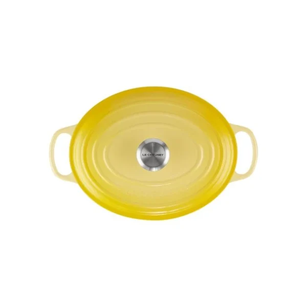 Livraison rapide Cocotte En Fonte Ovale 31 Cm Soleil Le Creuset Signature 4
