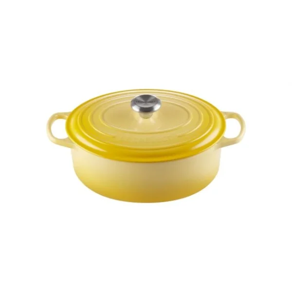 fashioniable Cocotte en fonte Ovale 31 cm Soleil Le Creuset Signature 1