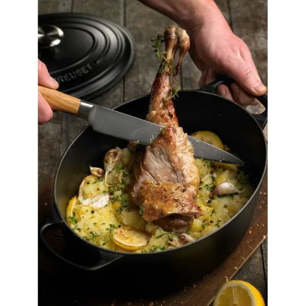 Cocotte En Fonte Ovale 35 Cm Noir Mat Le Creuset Signature Livraison gratuite 7