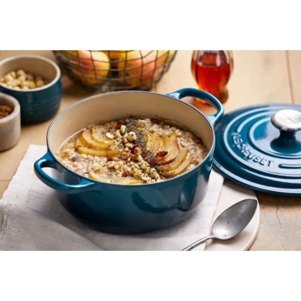 Cocotte En Fonte Ronde 20 Cm Deep Teal Le Creuset Signature achetez 6