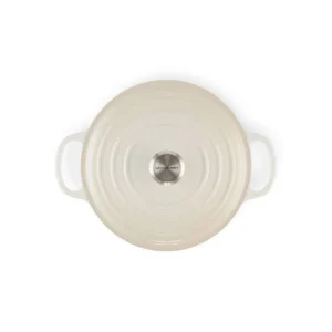 De super promotions disponibles Cocotte en fonte Ronde 20 cm Meringue Signature Le Creuset 11