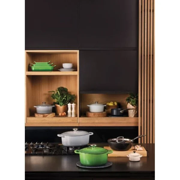 Cocotte en Fonte Ronde 20 cm Mist Grey Le Creuset Signature prix le plus bas 6