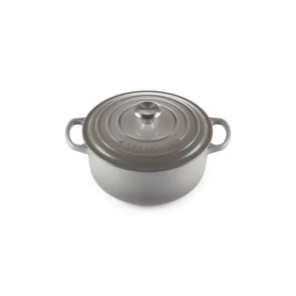 Cocotte en Fonte Ronde 20 cm Mist Grey Le Creuset Signature prix le plus bas 1