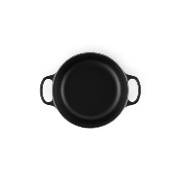 REMISE allant Cocotte en fonte Ronde 20 cm Noir mat Le Creuset Signature 5