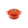 Cocotte en Fonte Ronde 20 cm Volcanique Le Creuset Signature prix le plus bas 19
