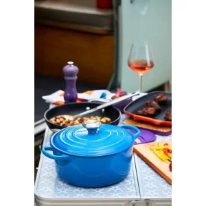 garantie de qualité Cocotte en Fonte Ronde 22 cm Marseille Le Creuset Signature 16
