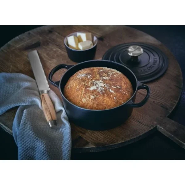 pas cher en vente Cocotte en Fonte Ronde 22 cm Noir mat Le Creuset Signature 6