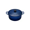 Cocotte en Fonte Ronde 22 cm “Tradition” Bleu Cobalt Le Creuset soldes officiel 14
