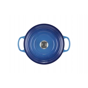 Cocotte En Fonte Ronde 22 Cm Signature Azur Le Creuset france 10