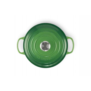 Cocotte En Fonte Ronde 24 Cm Bamboo Le Creuset Signature mode pas cher 11
