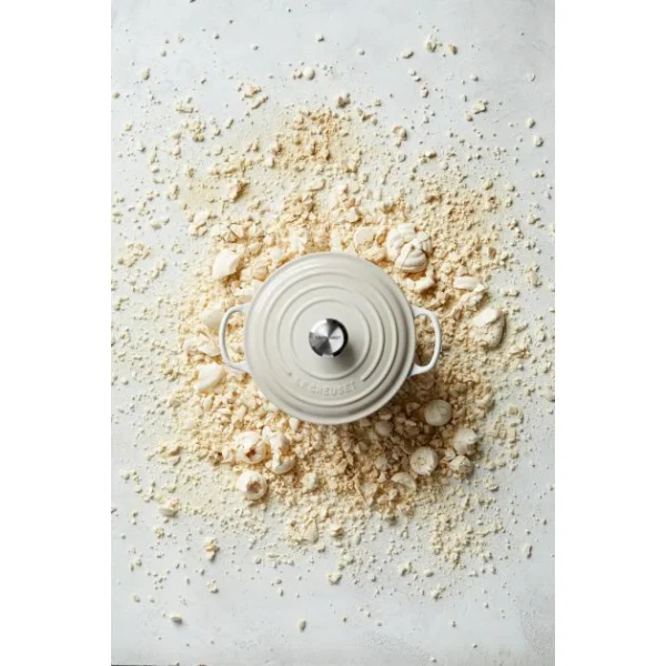 REMISE allant Cocotte en fonte Ronde 26 cm Meringue Signature Le Creuset 7