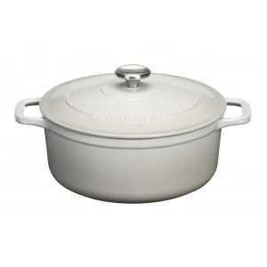 Cocotte en Fonte Ronde 28 cm Macadamia Chasseur soldes pas cher 7