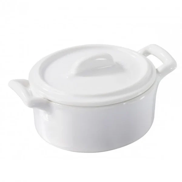 boutique Cocotte Ovale Blanche 25cl Belle Cuisine Revol 1