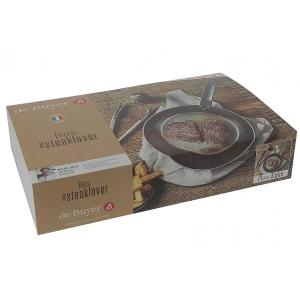Coffret Box Steak Lover De Buyer fashion pas cher 3