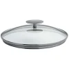 Couvercle En Verre Bombé Platine Ø 32 Cm Cristel à prix très bas 8