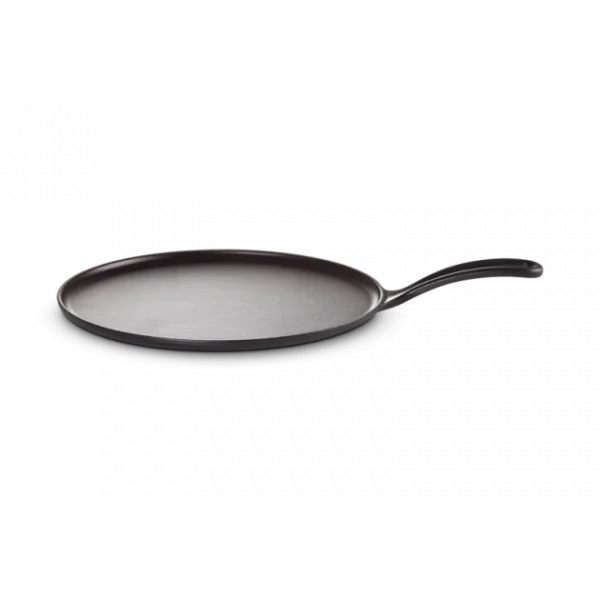 Crêpière En Fonte 27 Cm Noir Mat Avec Spatule & Râteau Le Creuset exclusivement disponibles 4