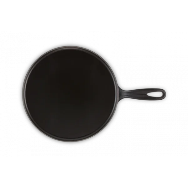 Crêpière En Fonte 27 Cm Noir Mat Avec Spatule & Râteau Le Creuset exclusivement disponibles 5