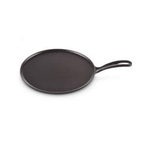 Crêpière En Fonte 27 Cm Noir Mat Avec Spatule & Râteau Le Creuset exclusivement disponibles 15
