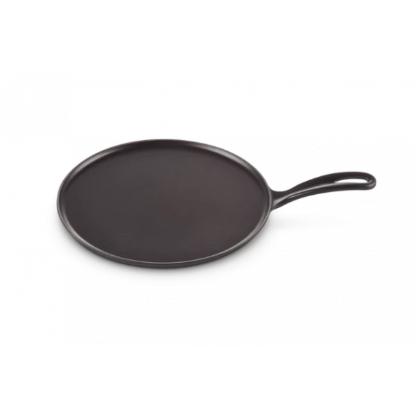 Crêpière En Fonte 27 Cm Noir Mat Avec Spatule & Râteau Le Creuset exclusivement disponibles 6