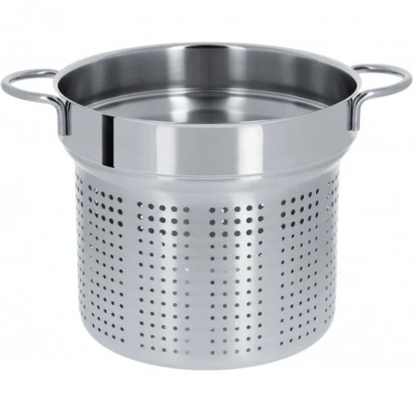 vente chaude Ensemble Cuiseur à Pâtes Mutine Ø 22 Cm Manche Fixe Inox Cristel 3